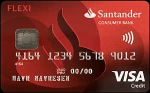 Santander Flexi Visa kredittkort