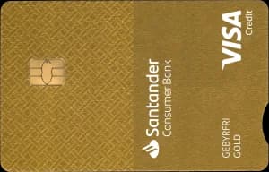 Santander Gebyrfri Visa kredittkort